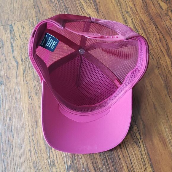 Arcteryx Logo Pink Chic Feminine Retro Y2k Streetwear Trendy Athleisure Mesh Cap - Picture 3 of 6
